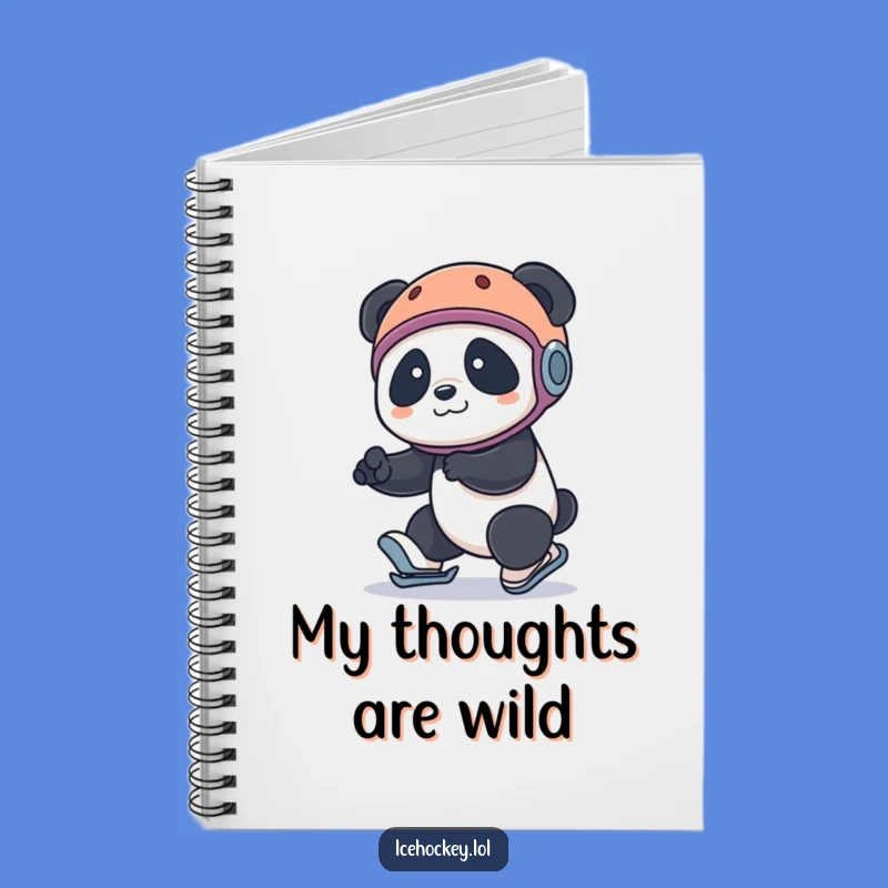 Funny Panda Skater Notebook: Jot Down Ideas with Hilarious Stumbles!