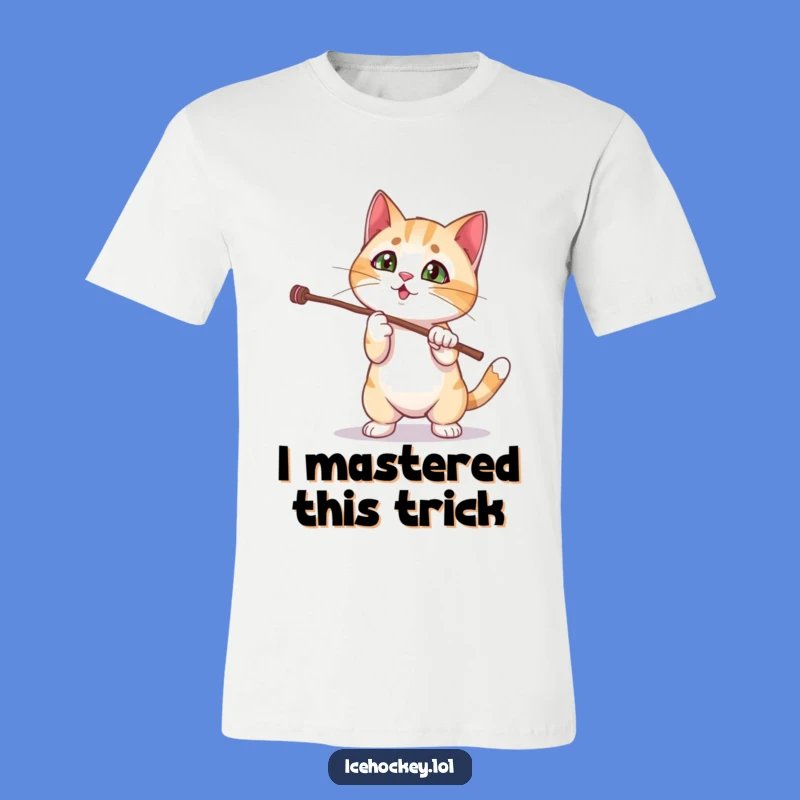 Funny Curious Cat Magic Trick T-Shirt: A Hilarious Pet Gift for Him